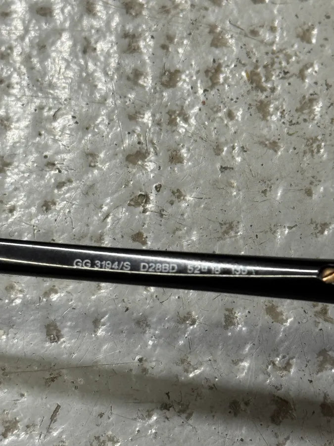 2000s Gucci Bamboo Black Sunglasses HHZBOyl 10