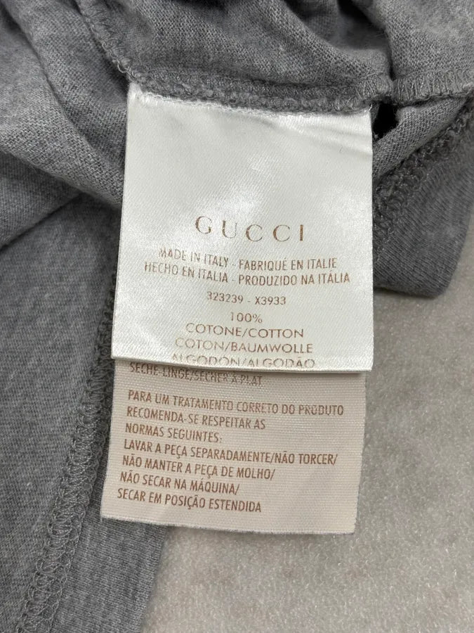2000s Gucci Bamboo Monogram Grey T-Shirt mzBOKot 7