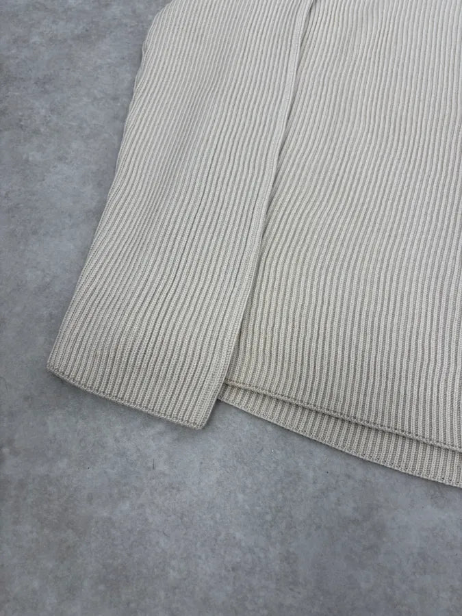 2000s Gucci Beige Buttoned Wool Sweater KMTfrhx 6