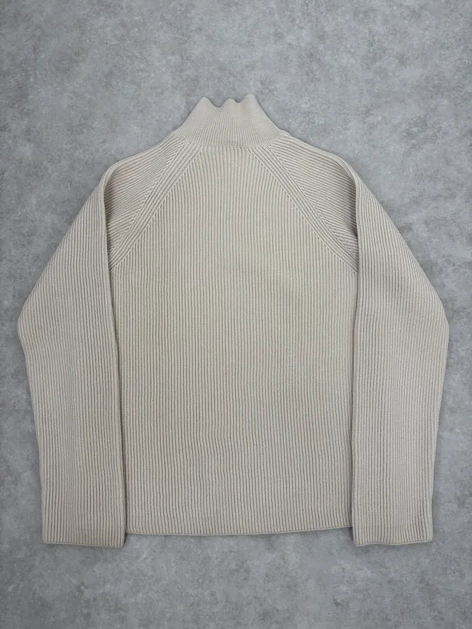 2000s Gucci Beige Buttoned Wool Sweater KMTfrhx 5