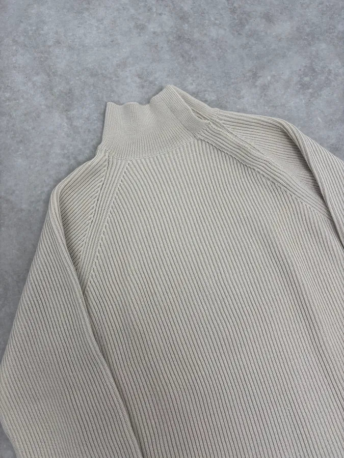 2000s Gucci Beige Buttoned Wool Sweater KMTfrhx 4
