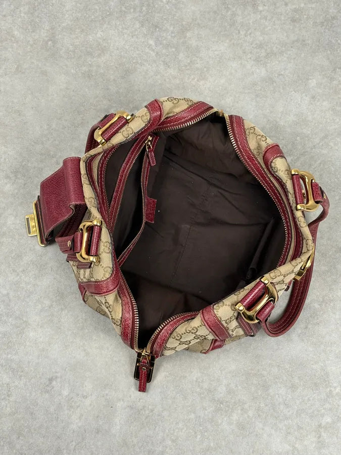 SS2009 Gucci Red & Beige Monogram Heritage Bag by Frida Giannini dfXuihY 19