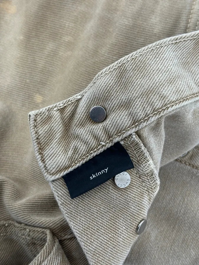 2010s Gucci Beige Skinny Pants IVNRcqQ 11