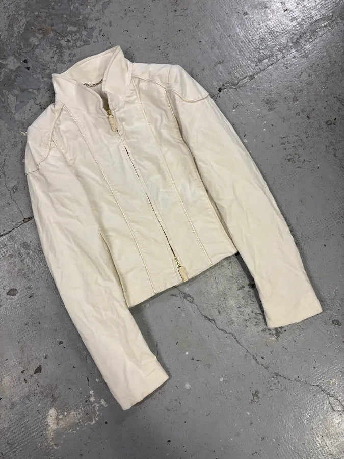 2000s Gucci Beige Lady Cotton Jacket QrbQrYT 1