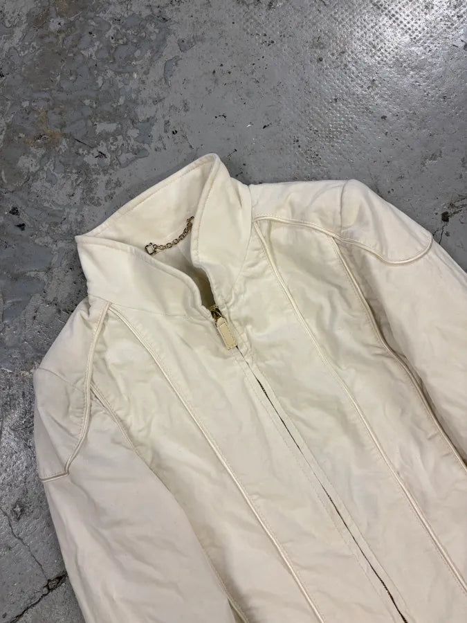 2000s Gucci Beige Lady Cotton Jacket QrbQrYT 2