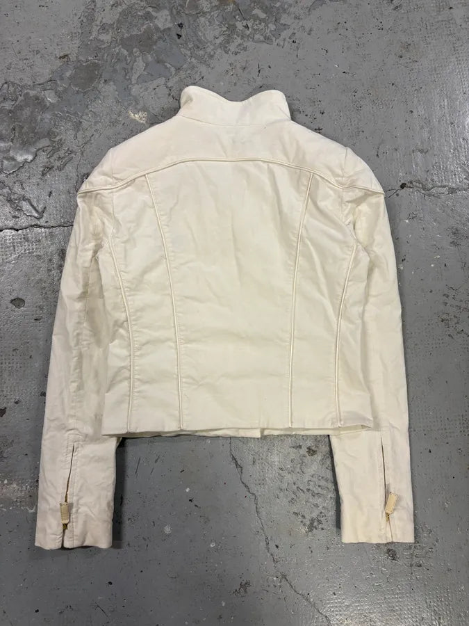 2000s Gucci Beige Lady Cotton Jacket QrbQrYT 3