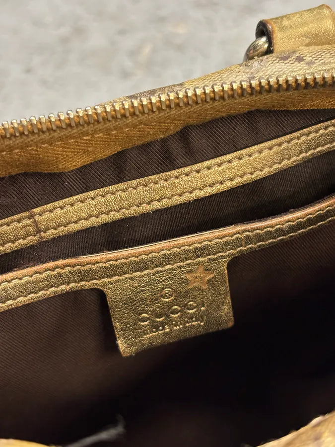 2000s Gucci Beige Monogram Canvas Tote Bag TtjDNvM 15