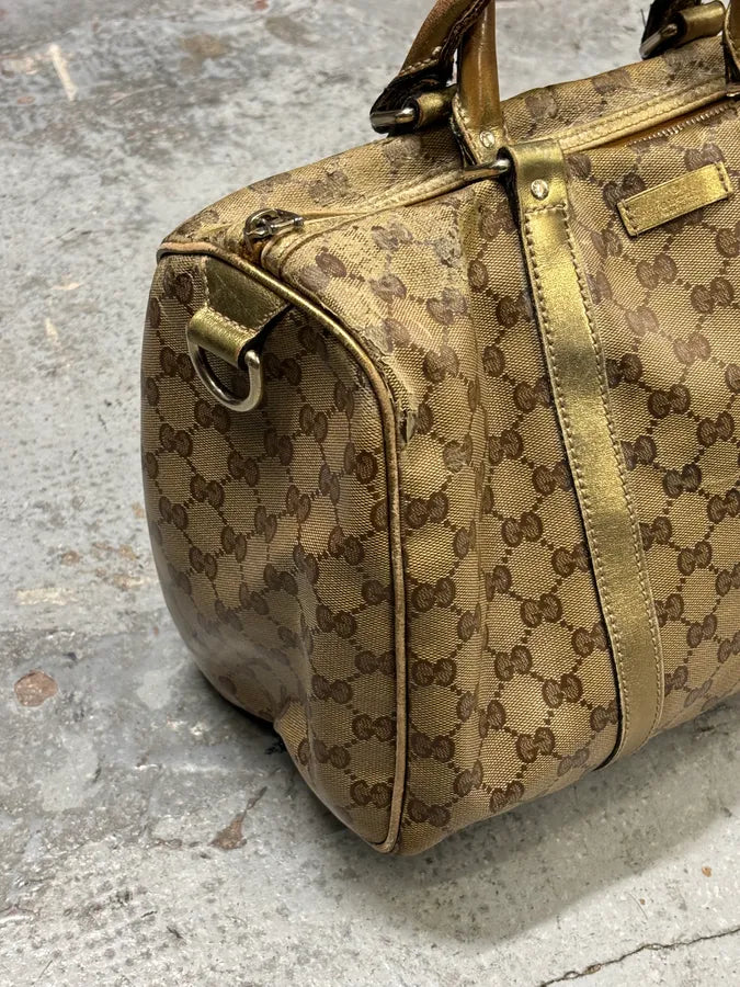 2000s Gucci Beige Monogram Canvas Tote Bag TtjDNvM 9