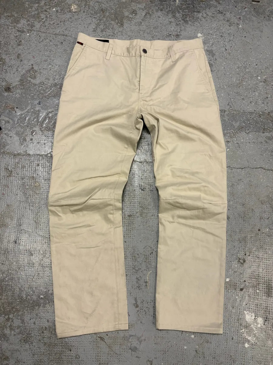 2000s Gucci Beige Pure Regular Chino Pants avJhIKQ 0