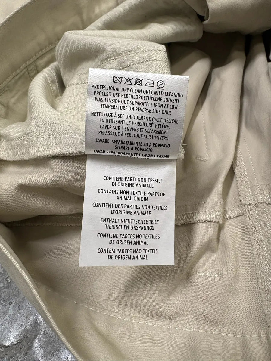 2000s Gucci Beige Pure Regular Chino Pants avJhIKQ 5