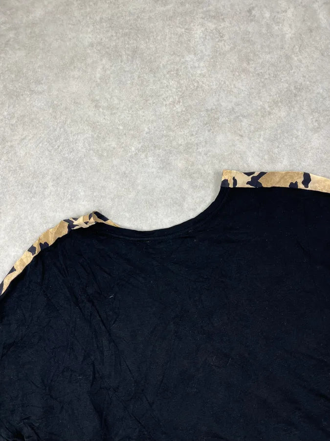 2010s Gucci Beige Silk Leopard Safari T-Shirt by Frida Giannini uRxfwRr 6