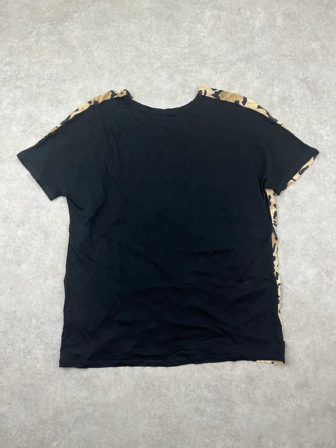 2010s Gucci Beige Silk Leopard Safari T-Shirt by Frida Giannini uRxfwRr 5