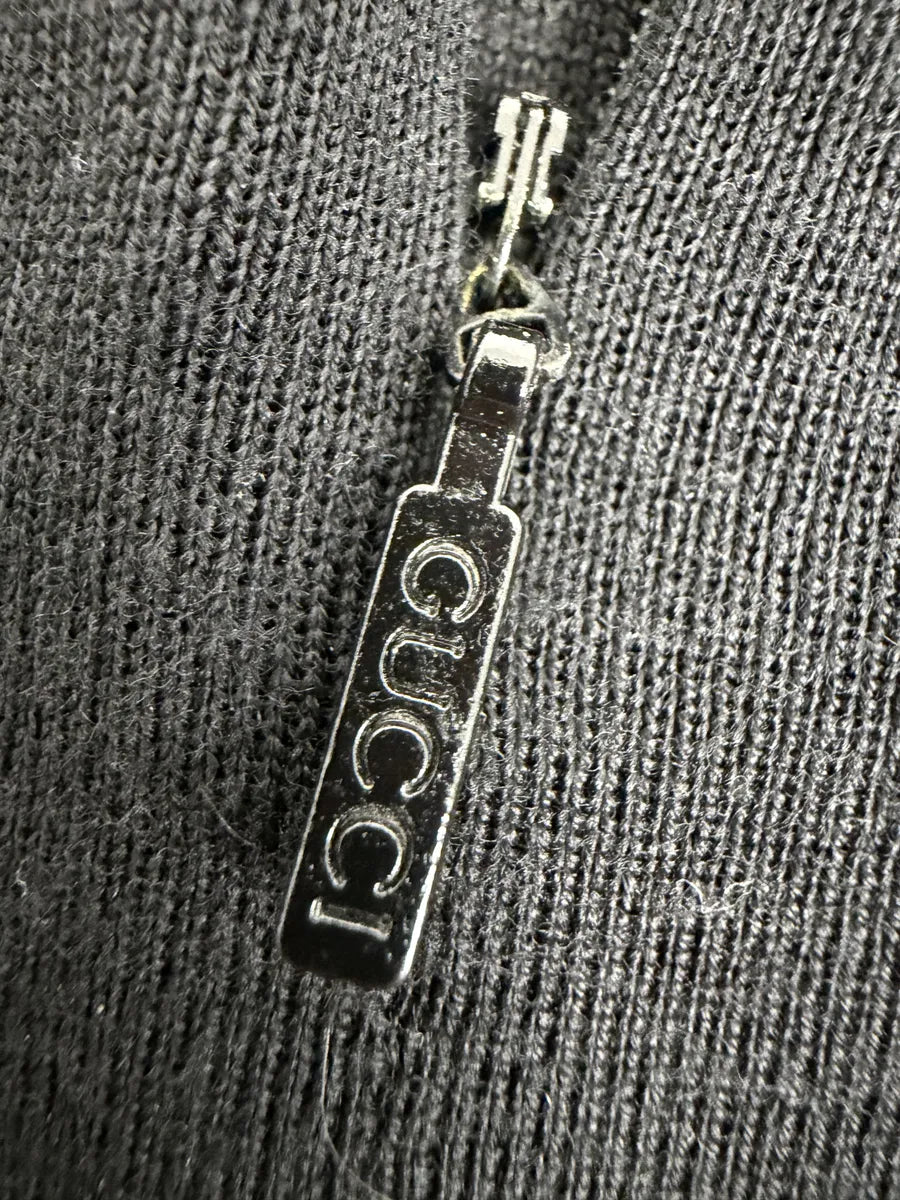 2000s Gucci Black & Brown Python Leather Obscure T-Shirt DRpfyLn 5