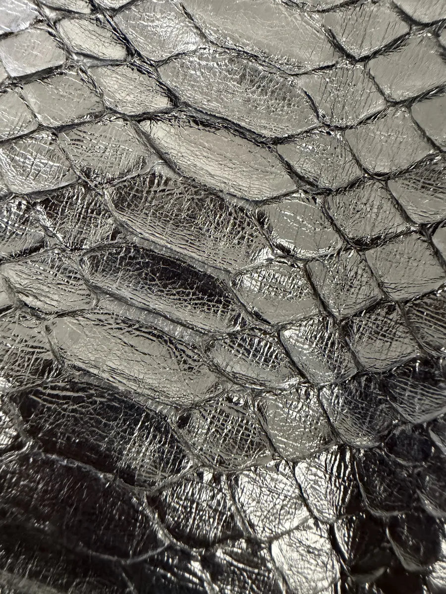 2000s Gucci Black & Brown Python Leather Obscure T-Shirt DRpfyLn 9