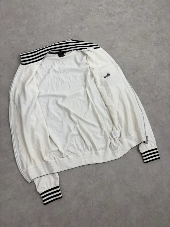 2000s Gucci Black & White Signature Cardigan Zip-up Sweater eWUsvBA 6