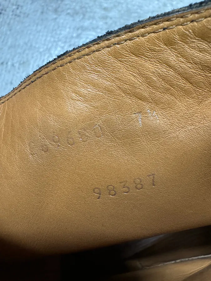 2000s Gucci Black Ankle Biker Leather Boots (42eu/us8.5) KyYvkAd 9