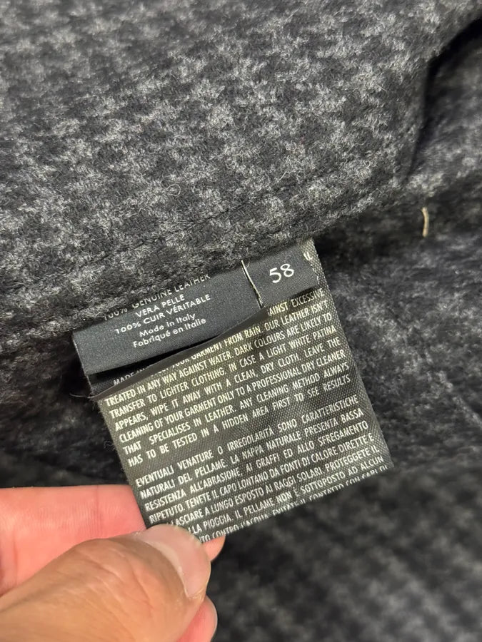 2000s Gucci Black Asymmetrical Leather Biker Jacket AKjDArN 7