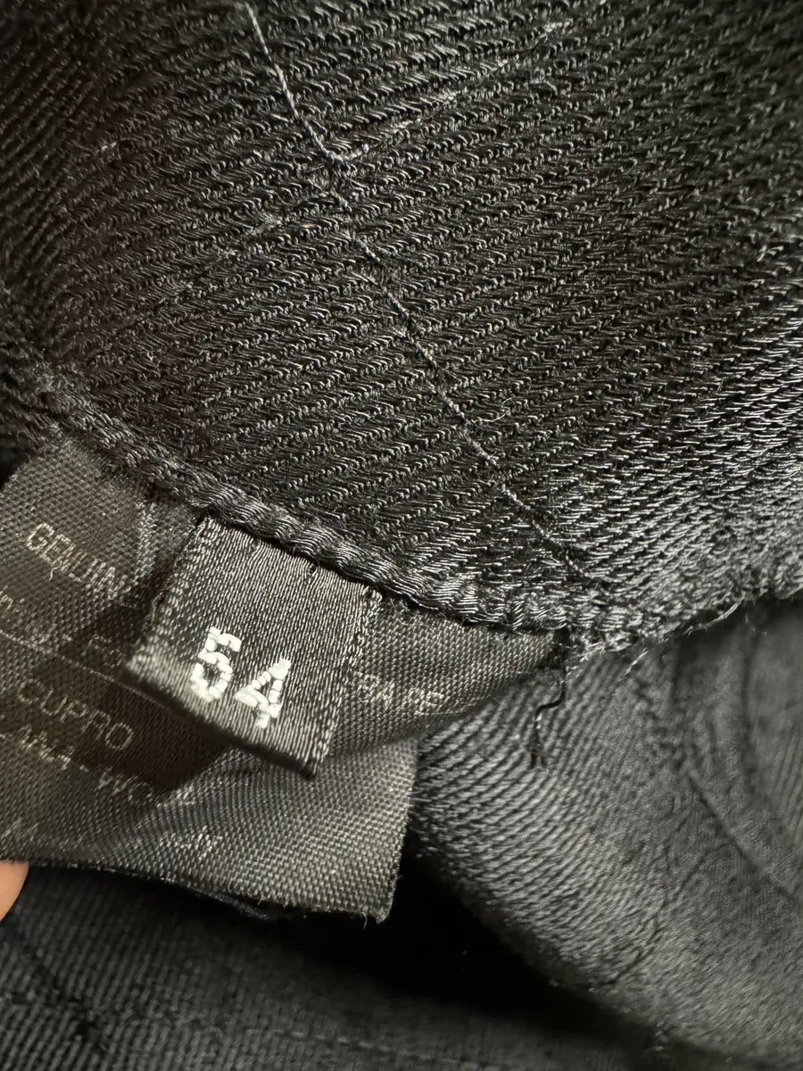 2000s Gucci Black Asymmetrical Leather Jacket by Tom Ford HsSopCx 7