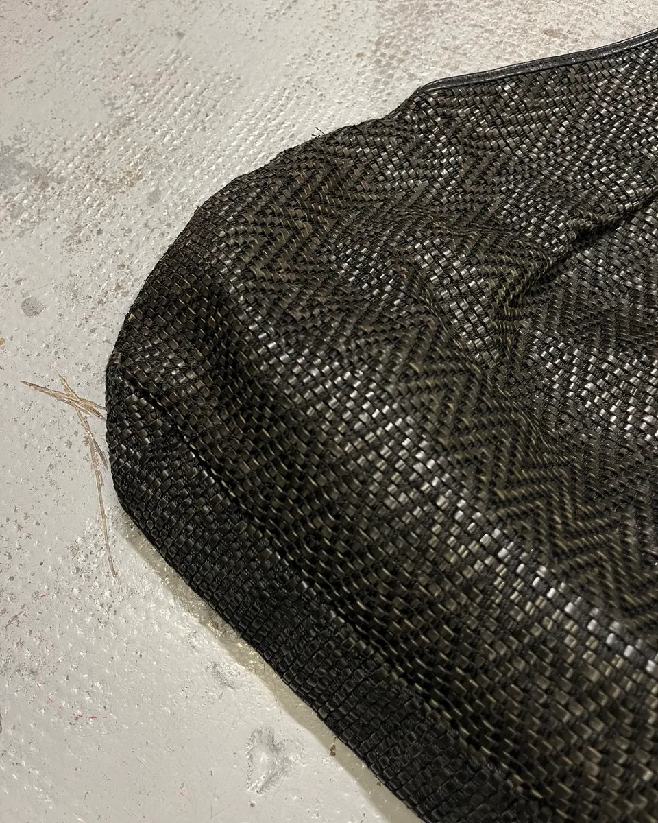 2000s Gucci Black Bamboo Handle Hobo Bag DwVtrpG 5