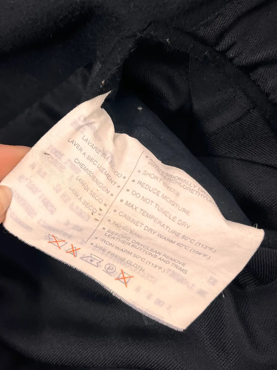 2000s Gucci Black Caban Officer Wool Jacket yubvjIP 9