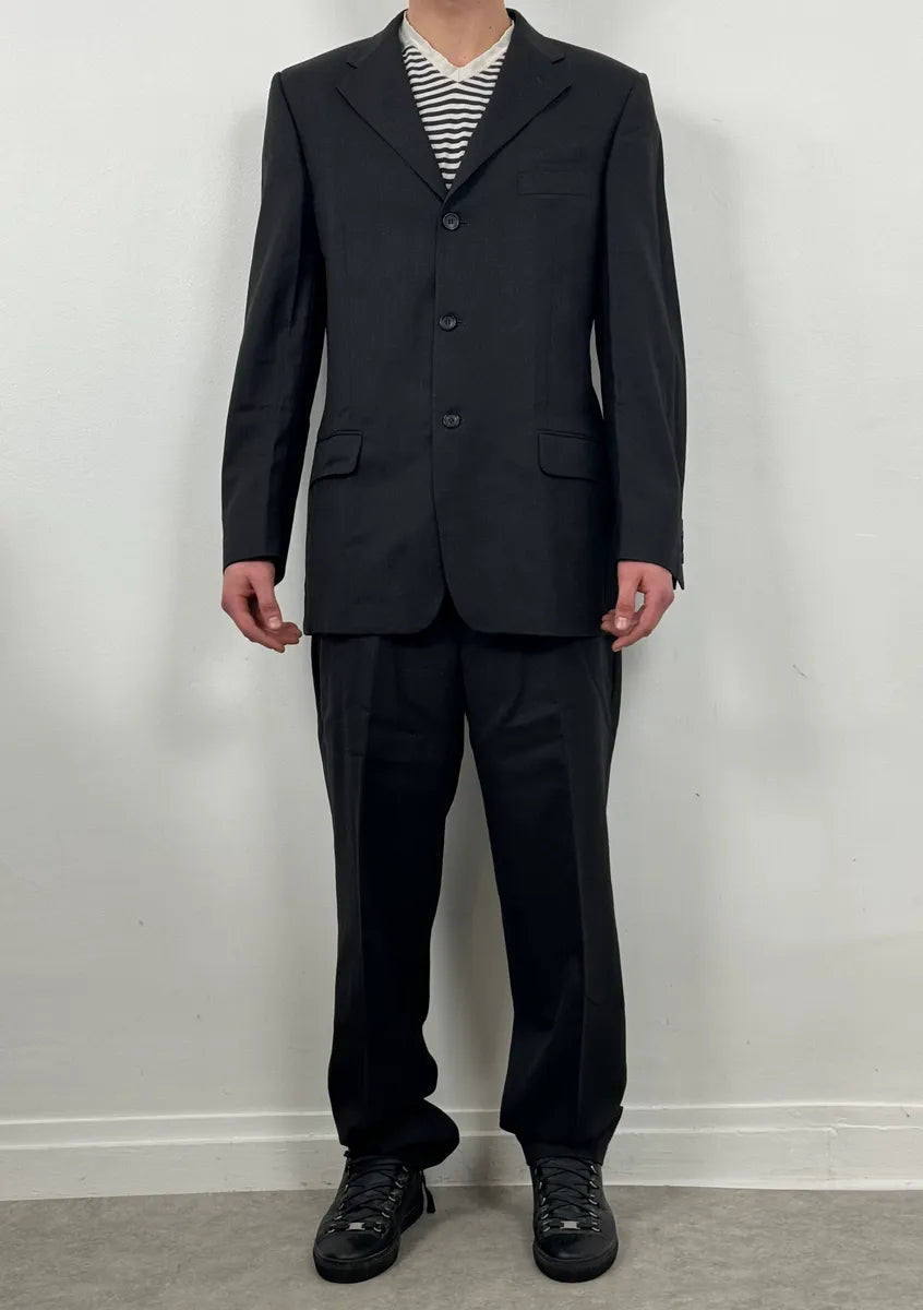 2000s Gucci Black Classy Tailored Blazer & Pants USSTgYE 0
