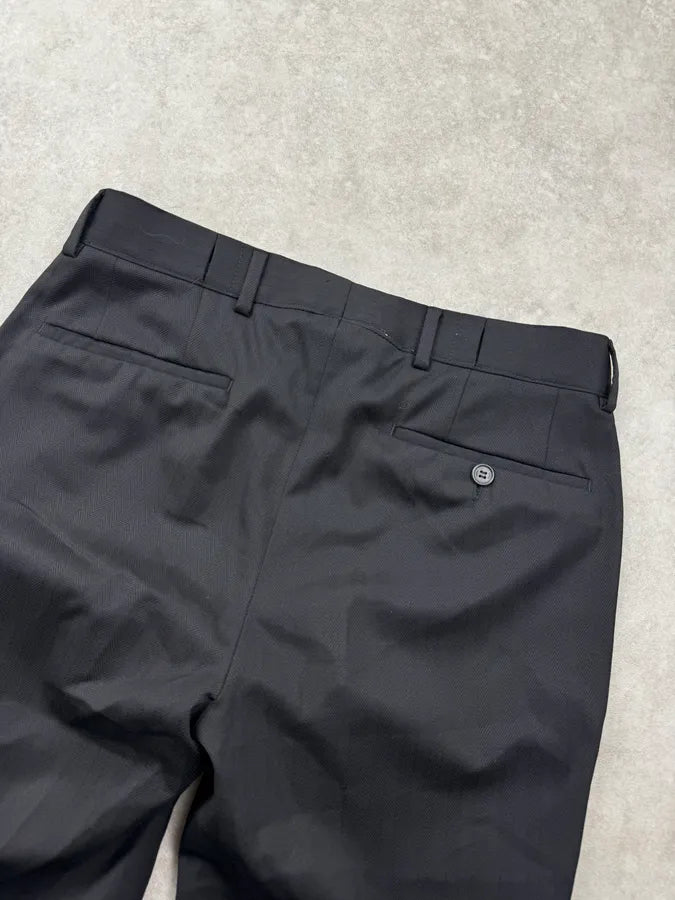 2000s Gucci Black Classy Tailored Pants eRcMpcY 6