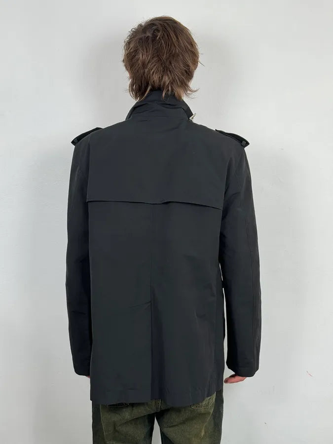 2000s Gucci Black Classy Windbreaker Jacket YmlkiGl 1