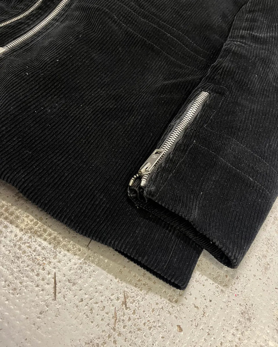 2000s Gucci Black Corduroy Fur Collar Jacket by Tom Ford qdOJuwi 5