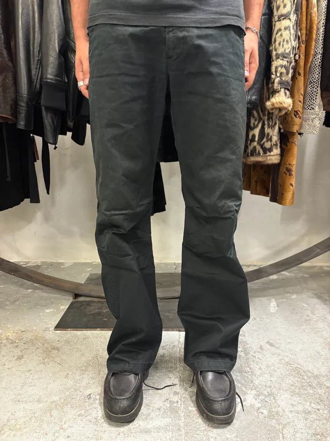 2000s Gucci Black Large Minimalist Pants YhszKlz 0