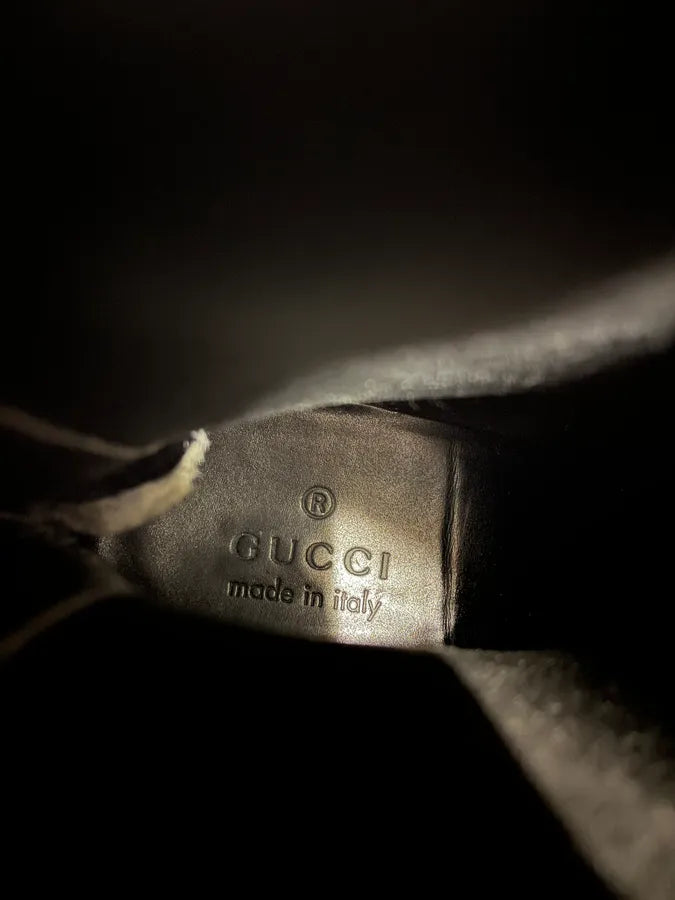 2000s Gucci Black Leather Ankle Boots oxpSfoR 7