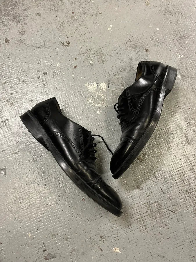 2000s Gucci Black Leather Loafers PnjdhBL 2