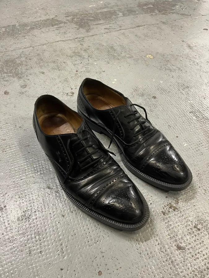 2000s Gucci Black Leather Loafers PnjdhBL 3