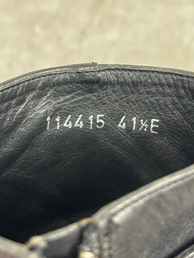 2000s Gucci Black Leather Minimalist Boots EgmKaRT 9