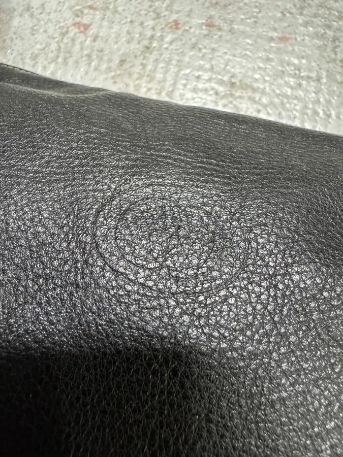 2000s Gucci Black Leather Python Embossed Laces Bag (OS) NOThjZL 6