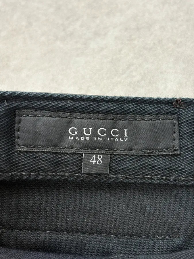 2000s Gucci Black Minimalist Denim Jeans by Frida Giannini JvrSEVj 9