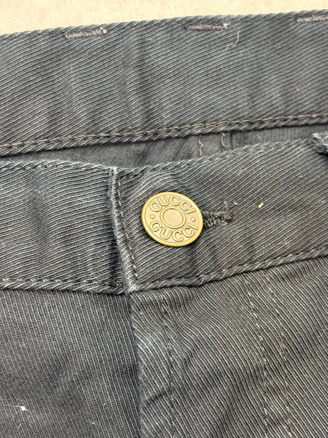 2000s Gucci Black Minimalist Denim Jeans by Frida Giannini JvrSEVj 8