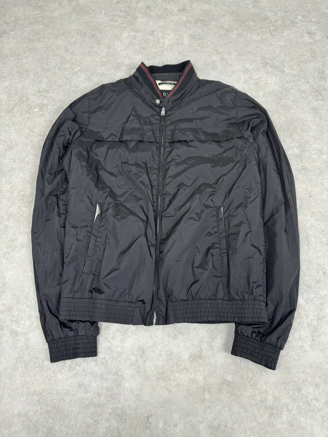 2000s Gucci Black Minimalist Jacket annbEmN 0
