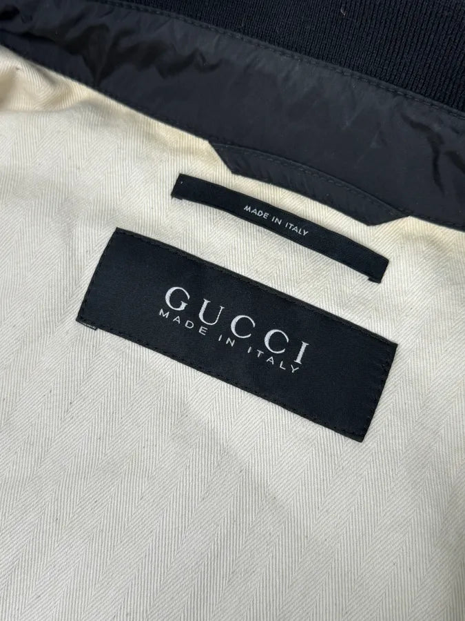2000s Gucci Black Minimalist Jacket annbEmN 8