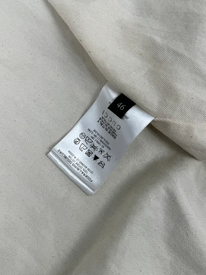 2000s Gucci Black Minimalist Jacket annbEmN 9