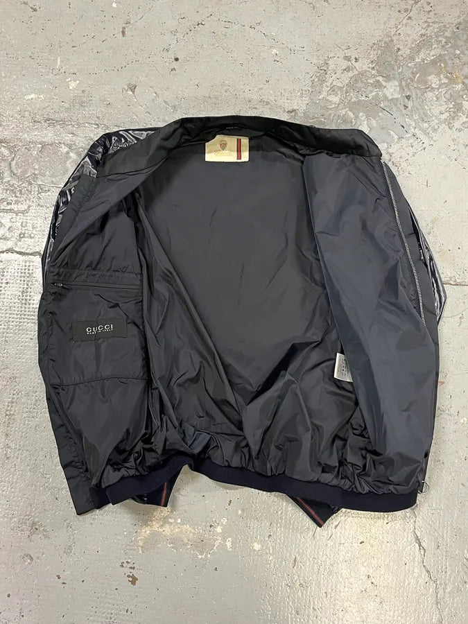 AW2009 Gucci Black Minimalist Jacket kRLhNMl 6