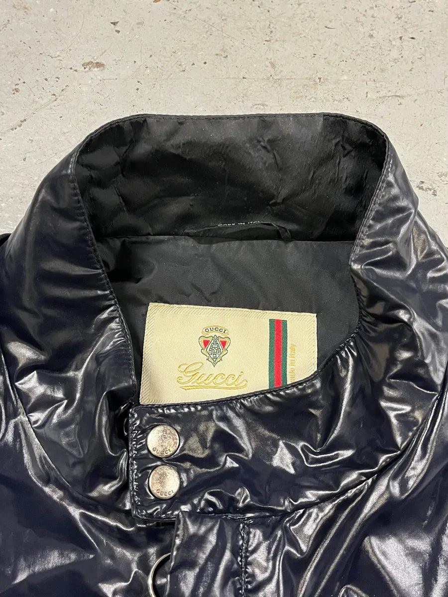 AW2009 Gucci Black Minimalist Jacket kRLhNMl 7