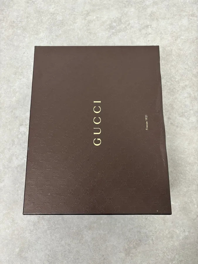 2000s Gucci Black Minimalist Leather Boots AYzLhov 11