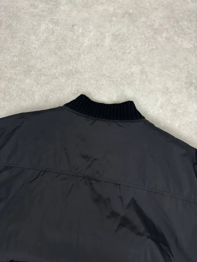 AW2008 Gucci Black Nylon Bomber Jacket OmdbheS 5