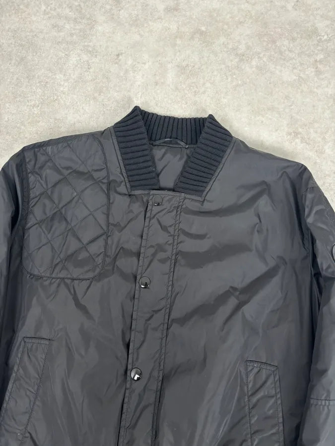 AW2008 Gucci Black Nylon Bomber Jacket OmdbheS 3