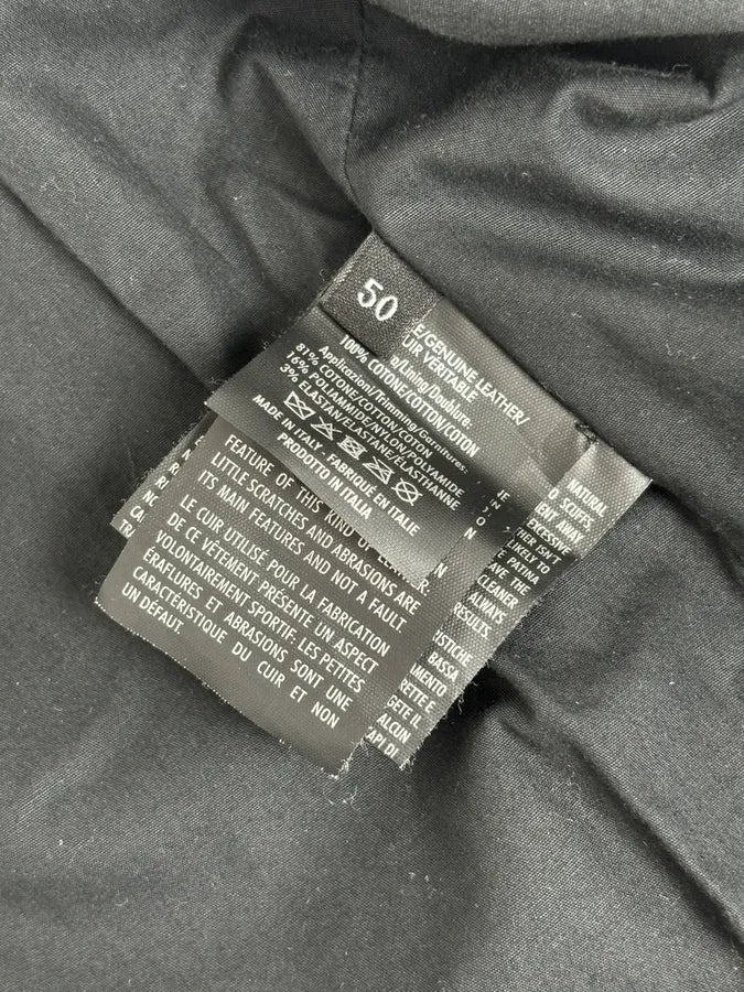 2000s Gucci Black Premium Leather Zip-up Jacket by Tom Ford jTJWYtI 11