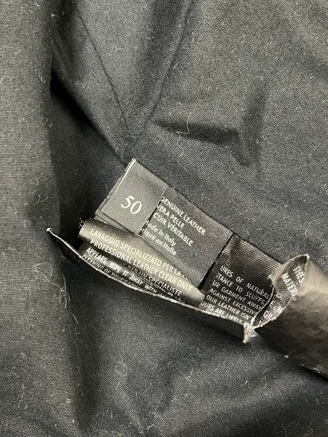 2000s Gucci Black Pure Leather Hooded Jacket by Tom Ford ZQQZMua 8