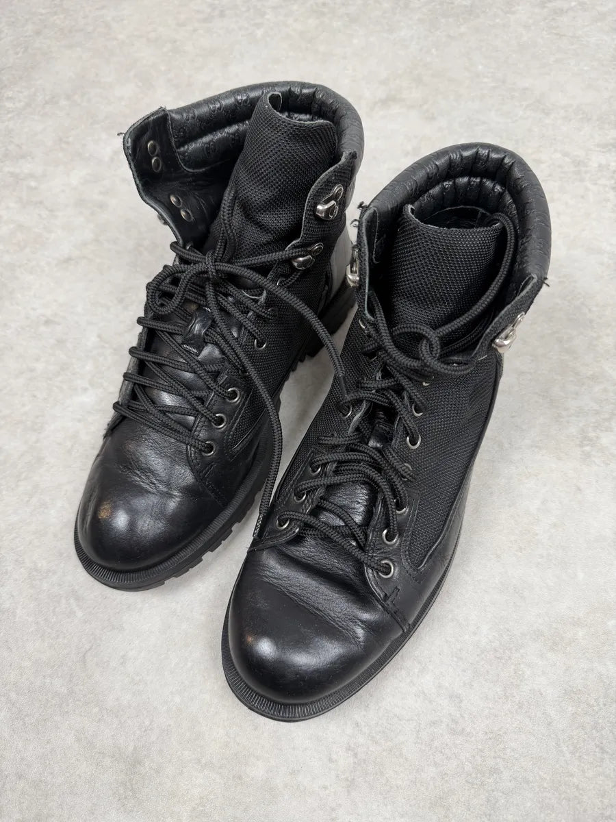 2000s Gucci Black Signature Leather Boots DDgLIMO 3