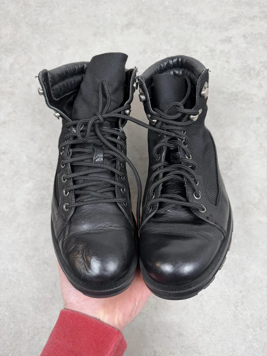 2000s Gucci Black Signature Leather Boots DDgLIMO 4