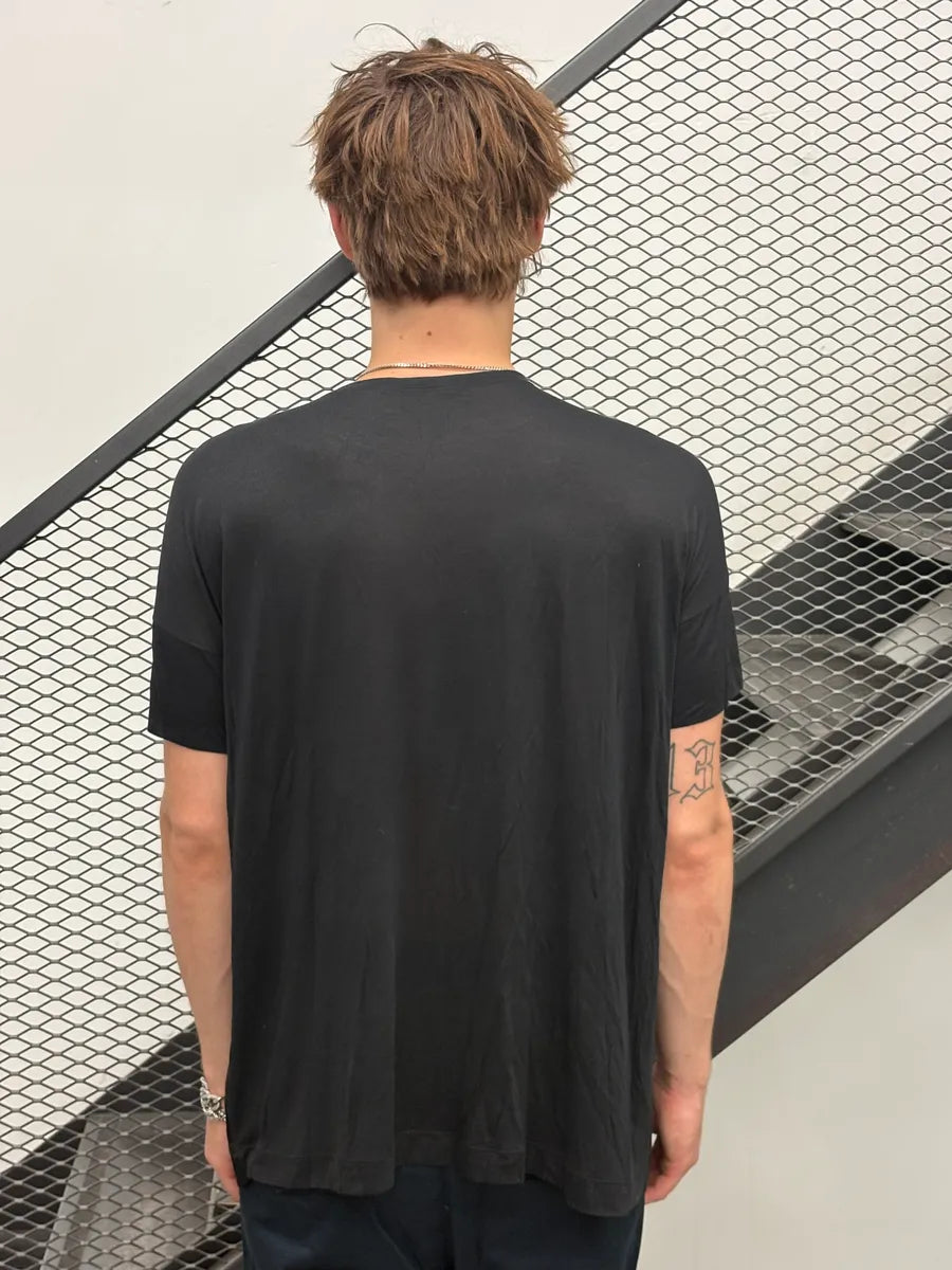 2010s Gucci Black Silk Leopard T-Shirt KdTzmkO 2
