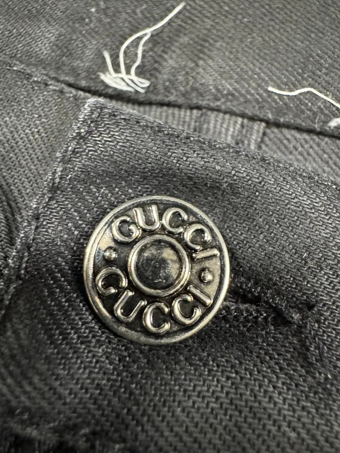 2000s Gucci Black Skinny Washed Jeans (S) aNlCyRh 10